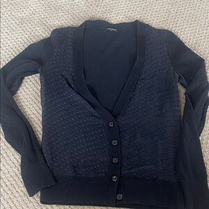 Club Monaco Women's Navy Sweater
